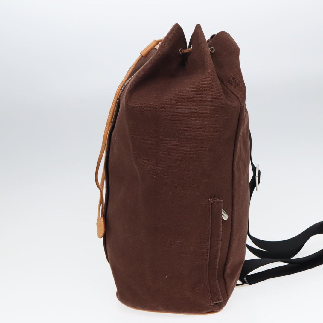 BurberrySs Nova Check Shoulder Bag Canvas Brown Auth fm3618