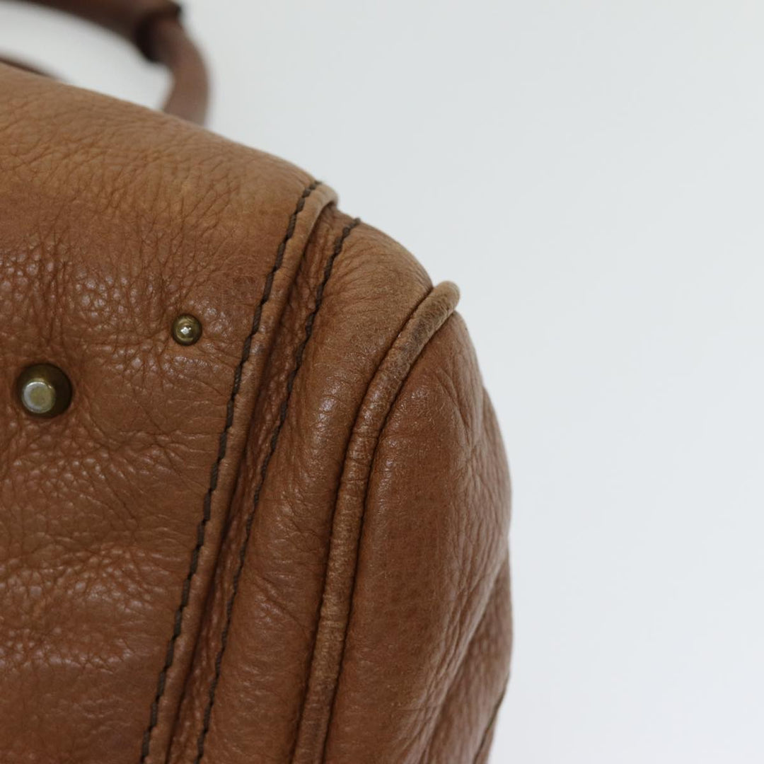 Chloe Paddington Hand Bag Leather Brown fm3642
