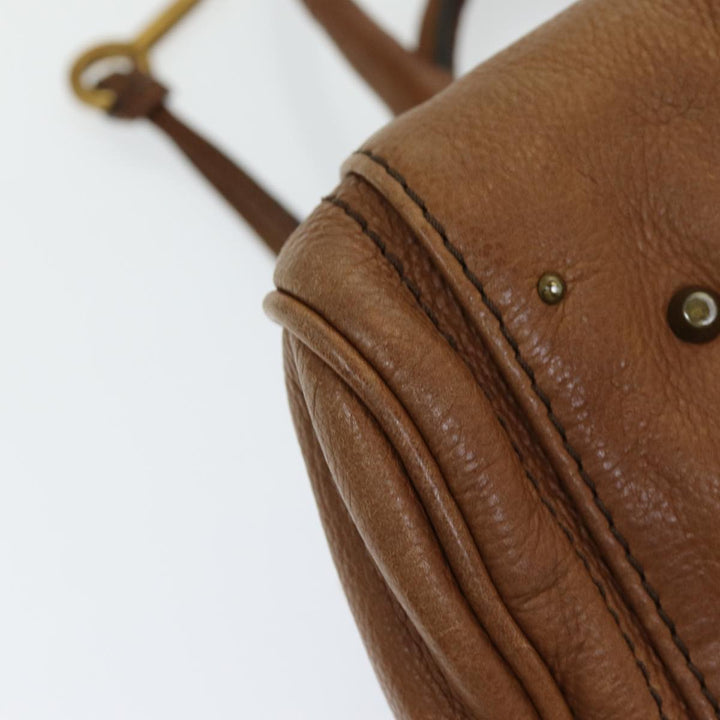 Chloe Paddington Hand Bag Leather Brown fm3642