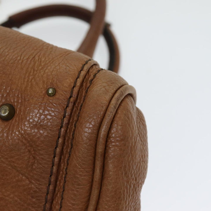 Chloe Paddington Hand Bag Leather Brown fm3642