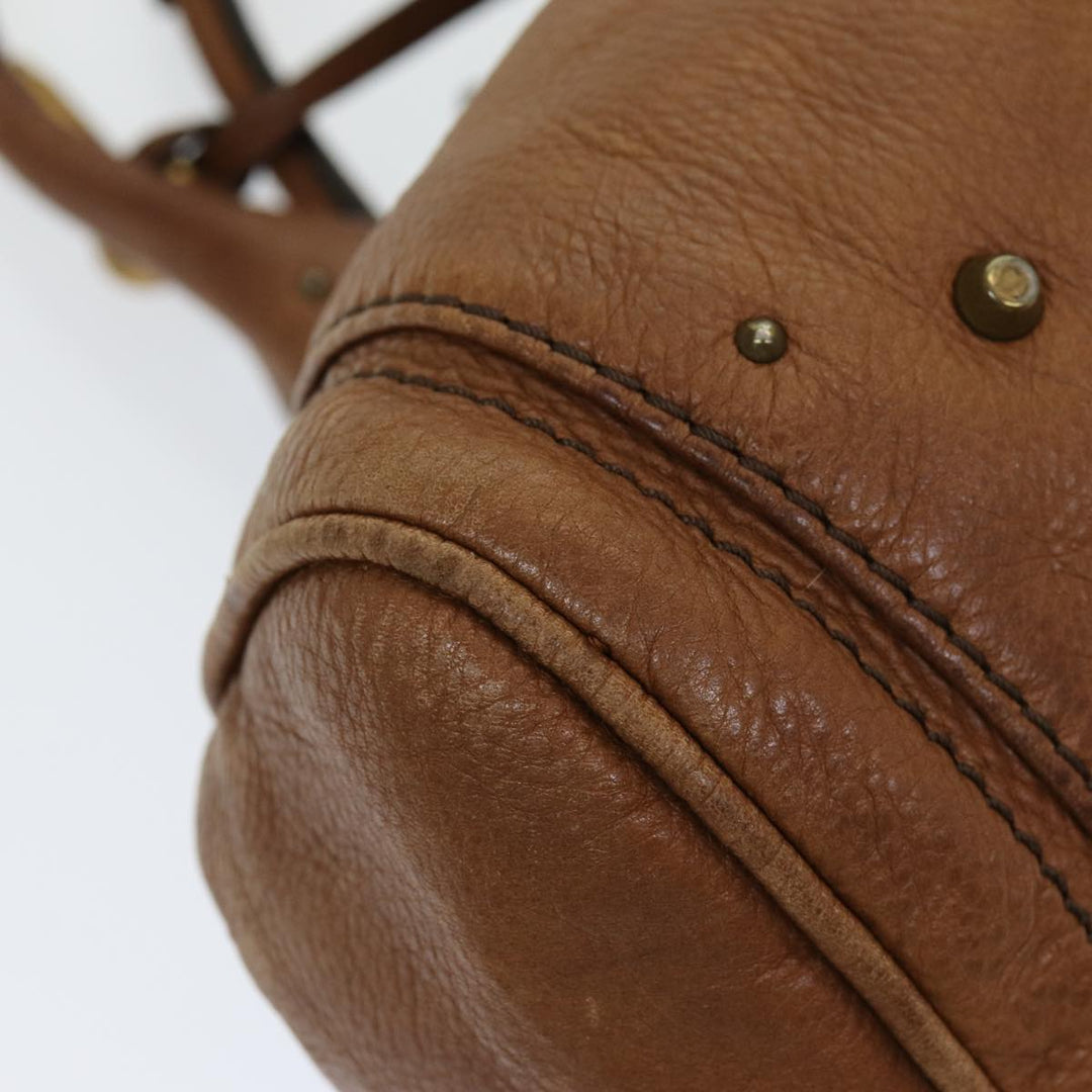 Chloe Paddington Hand Bag Leather Brown fm3642