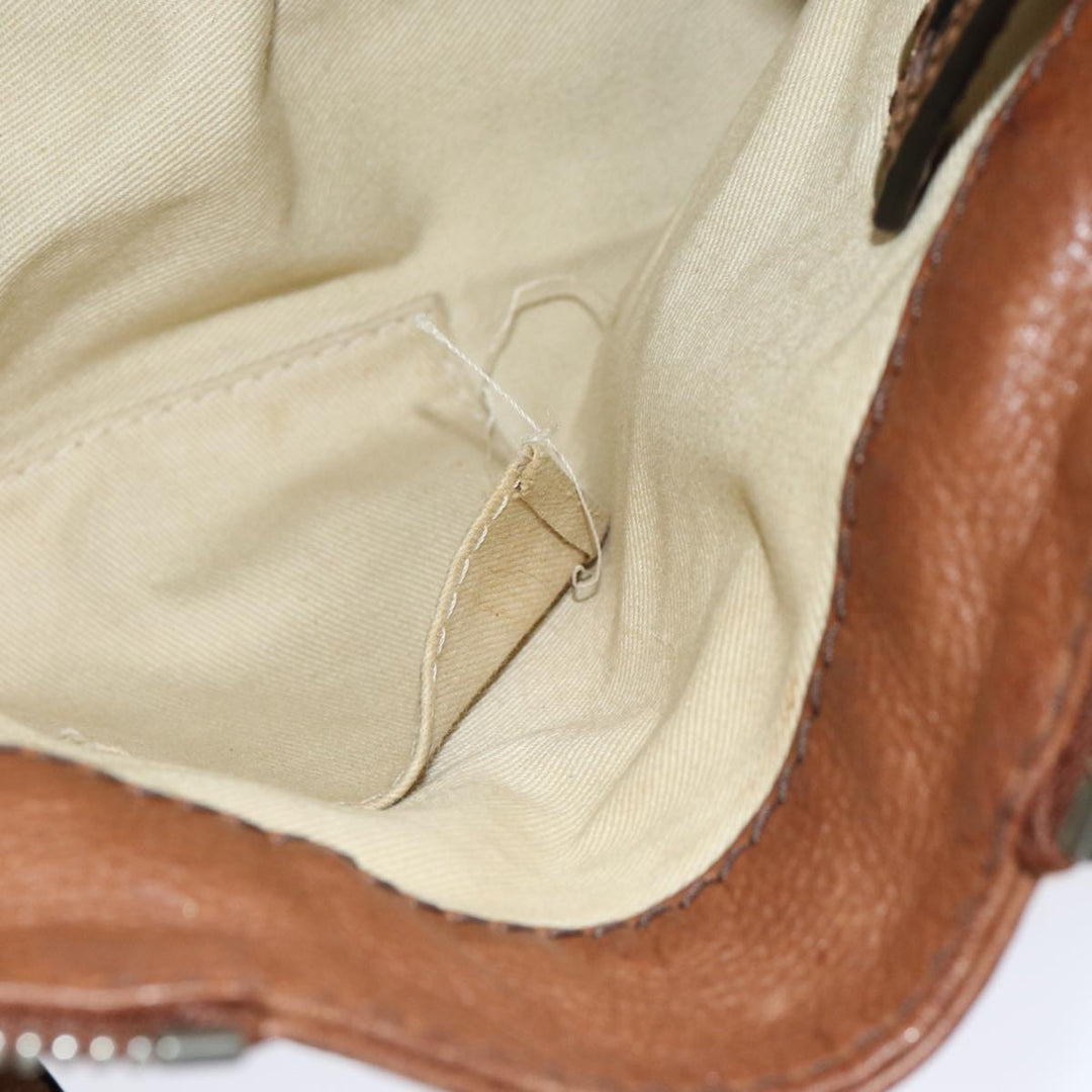 Chloe Paddington Hand Bag Leather Brown fm3642