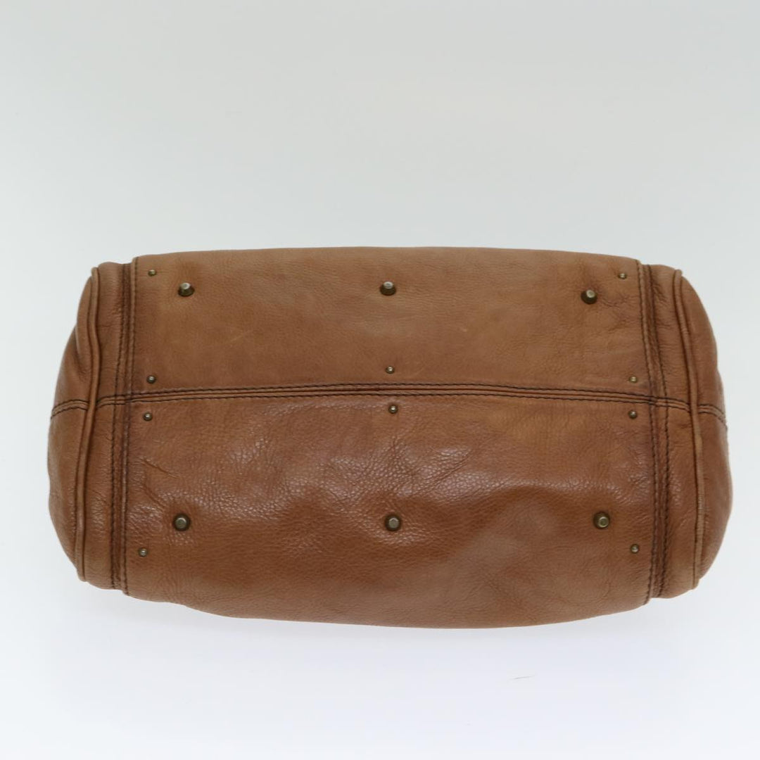 Chloe Paddington Hand Bag Leather Brown fm3642