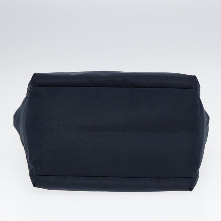 Burberry Nova Check Hand Bag Nylon Navy Auth fm3652