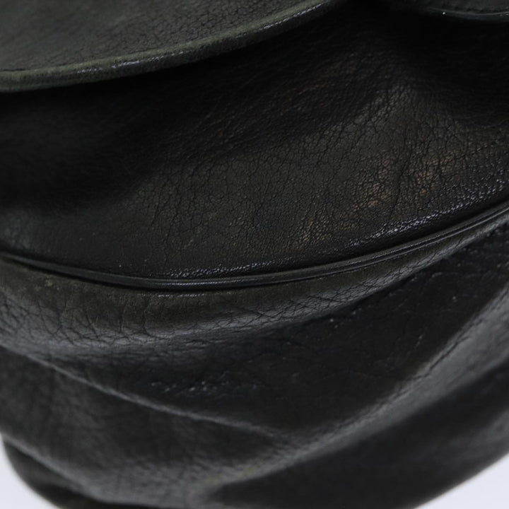 Chloe Shoulder Bag Leather Black fm3654