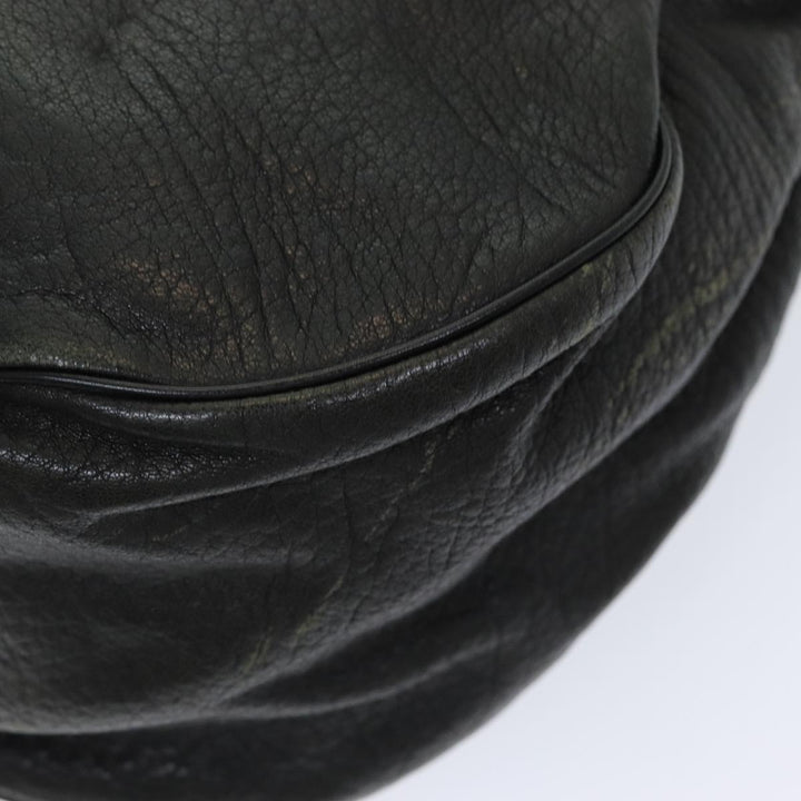 Chloe Shoulder Bag Leather Black fm3654