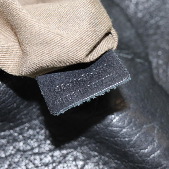 Chloe Shoulder Bag Leather Black fm3654