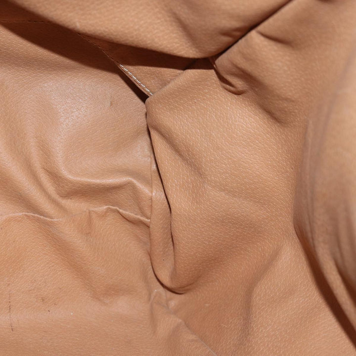 Celine Macadam Canvas Tote Bag PVC Leather Brown Auth fm3671