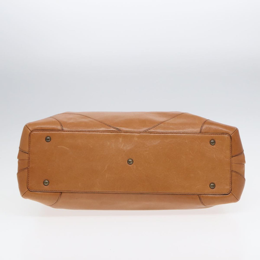 Chloe Tote Bag Leather Brown fm3781