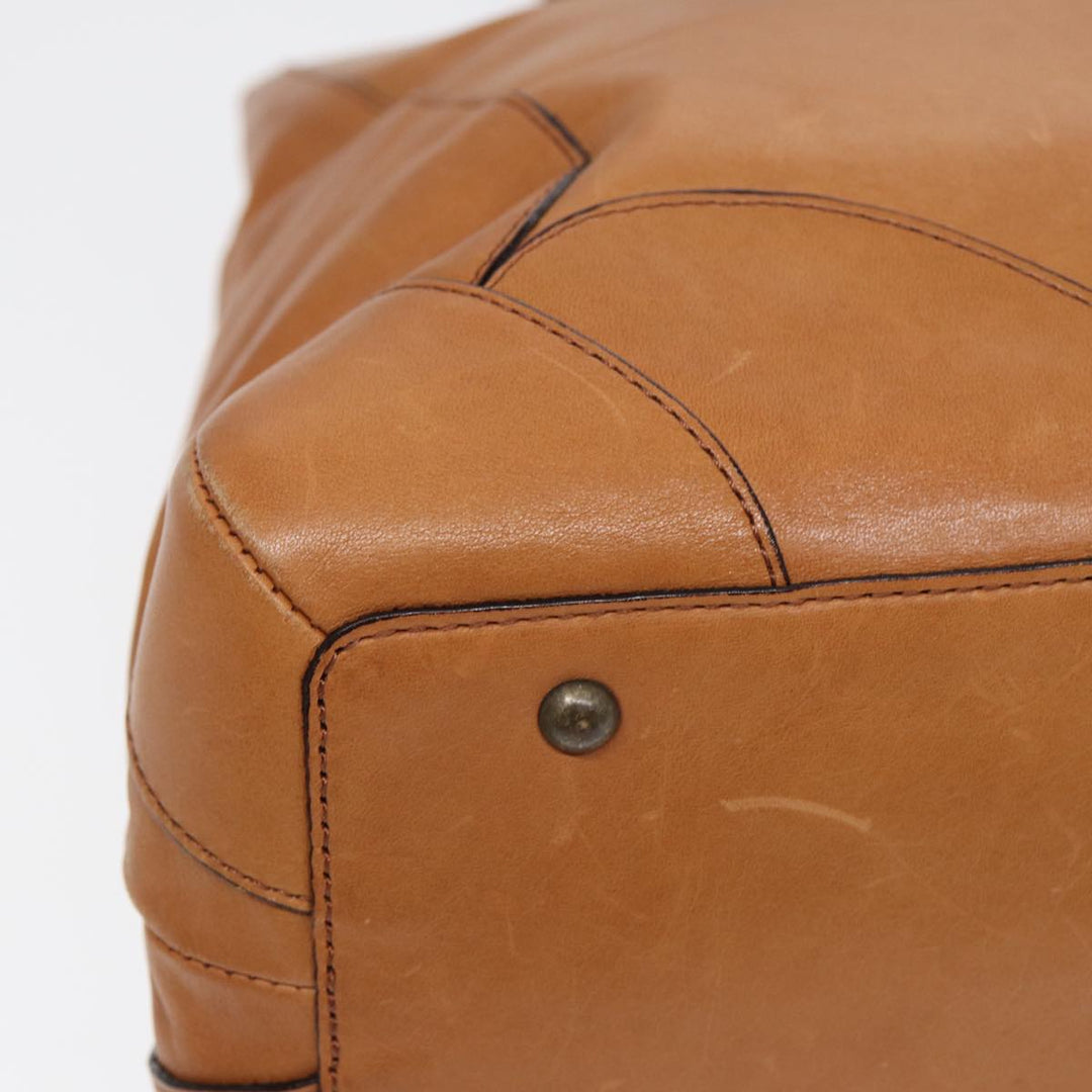 Chloe Tote Bag Leather Brown fm3781