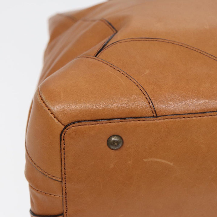 Chloe Tote Bag Leather Brown fm3781