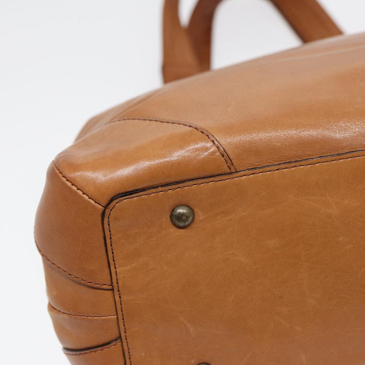 Chloe Tote Bag Leather Brown fm3781