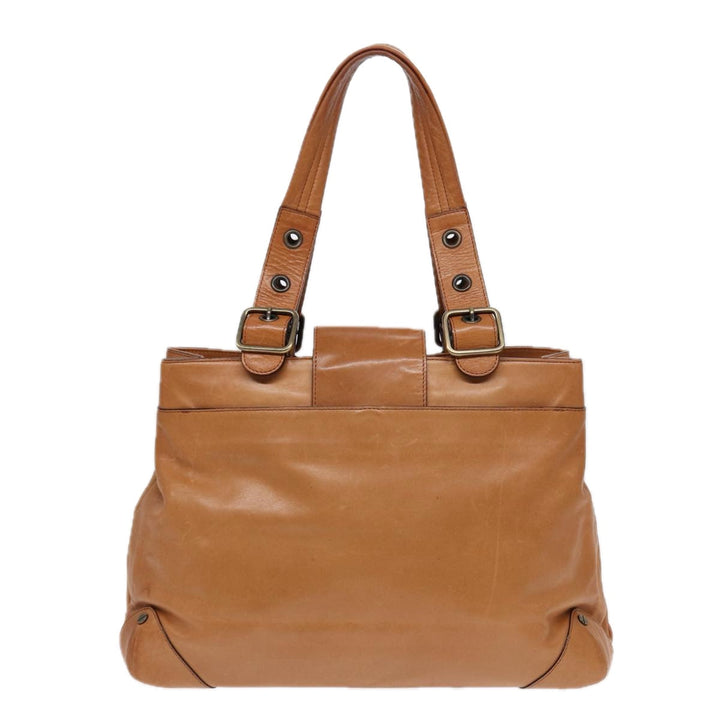 Chloe Tote Bag Leather Brown fm3781
