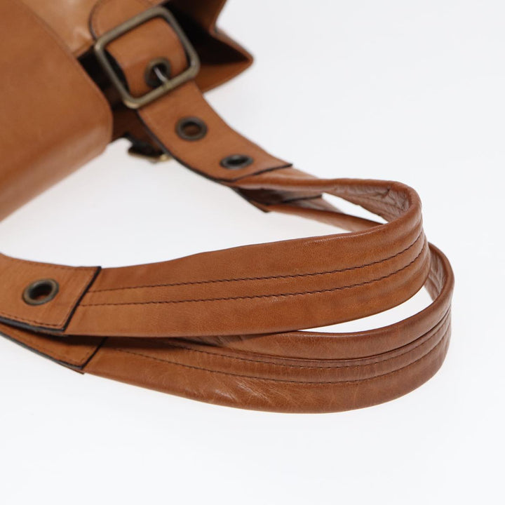 Chloe Tote Bag Leather Brown fm3781