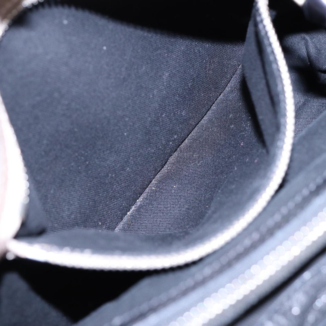 Chloe Hand Bag Leather Black Gold fm3790