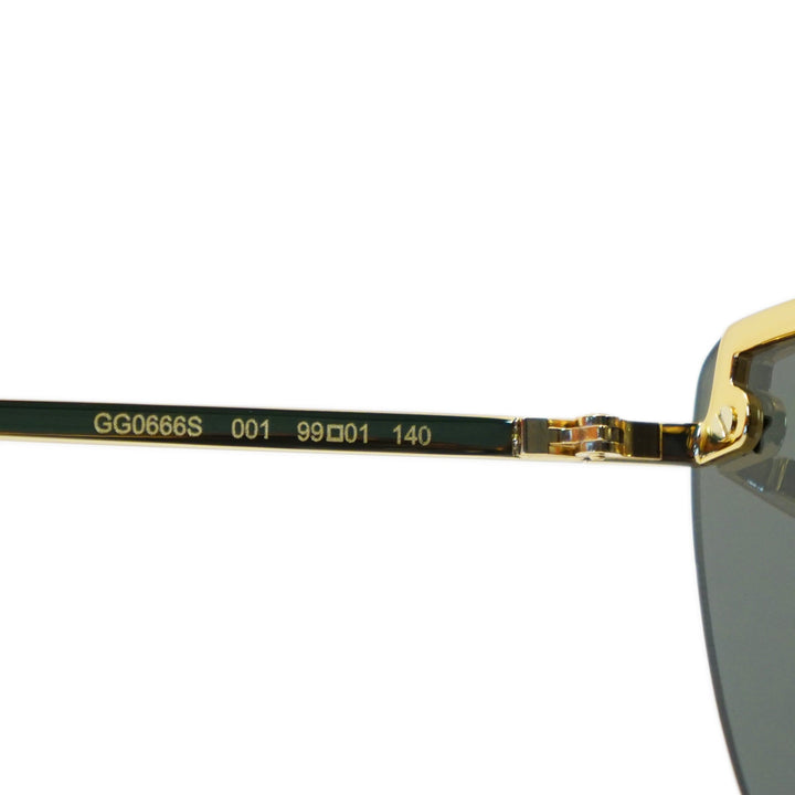 Gucci Cat Eye Sunglasses GG0666S 001 99