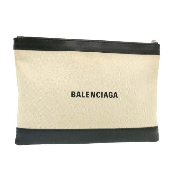 Top Quality Balenciaga Clutch Bag White Auth am1678g