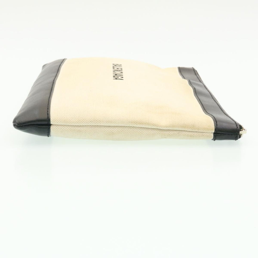 Top Quality Balenciaga Clutch Bag White Auth am1678g