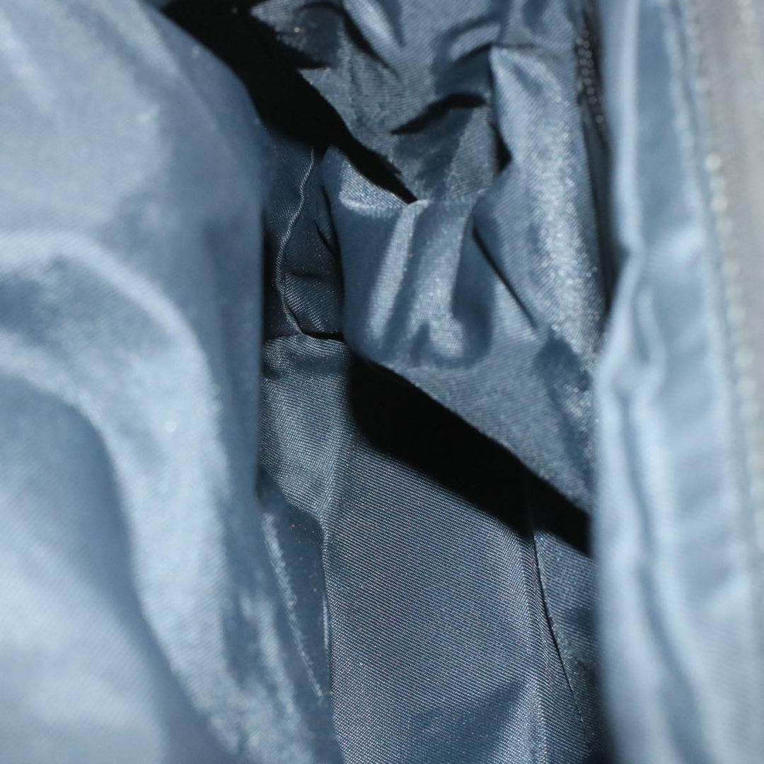 Celine Nylon Tote Bag Black Auth am173g