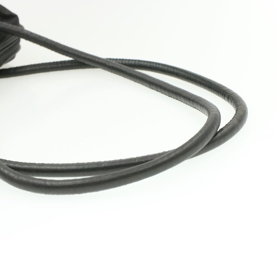 Celine Nylon Tote Bag Black Auth am173g