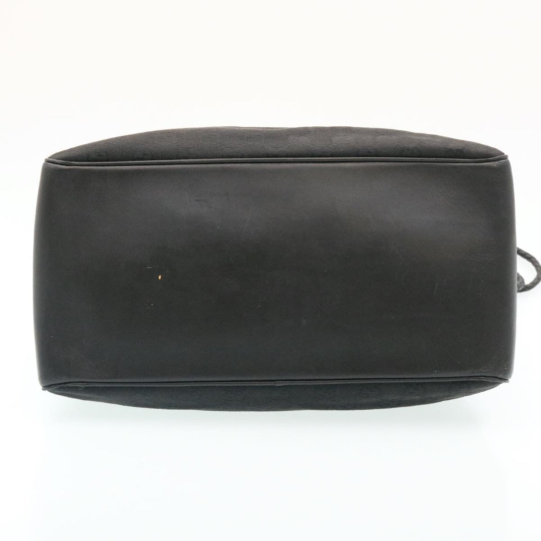 GUCCI GG Canvas Shoulder Bag Canvas Black  am1813g