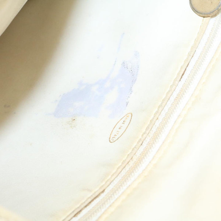 Top Quality Chanel Caviar Skin Matelasse Backpack White CC Auth am1922gA