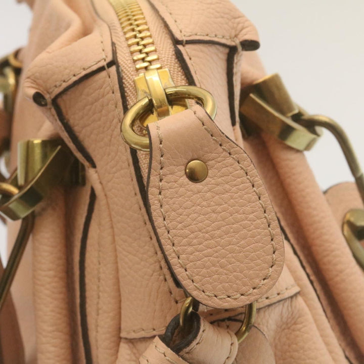 Chloe Hand Bag Leather 2way Pink am2241g