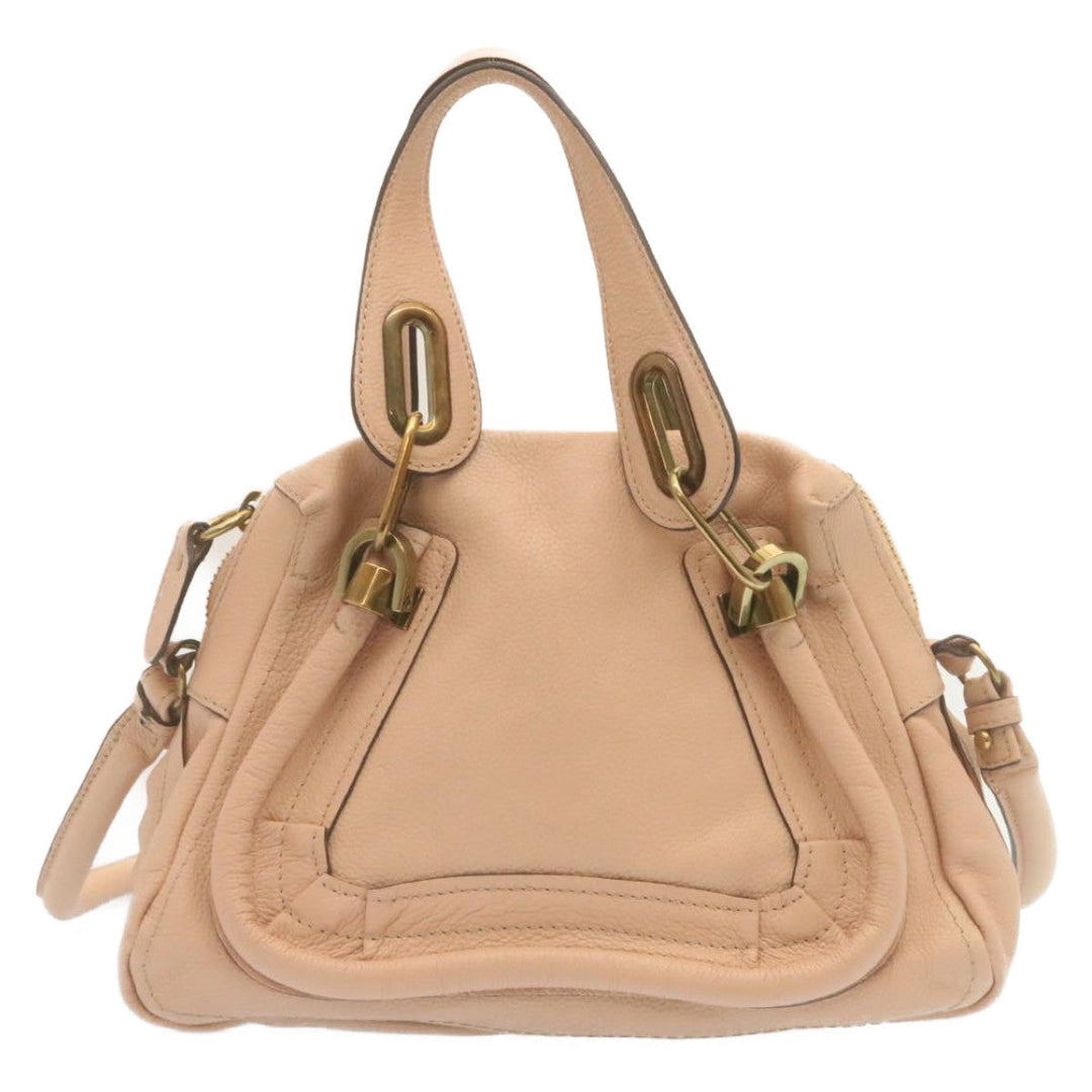 Chloe Hand Bag Leather 2way Pink am2241g