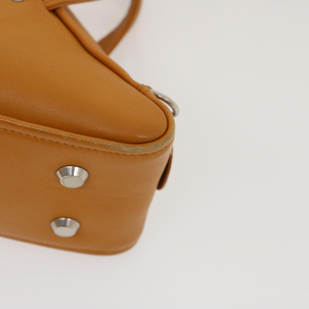 Top Quality Balenciaga 2Way Shoulder Bag Hand Bag Leather Brown Auth am2534gA