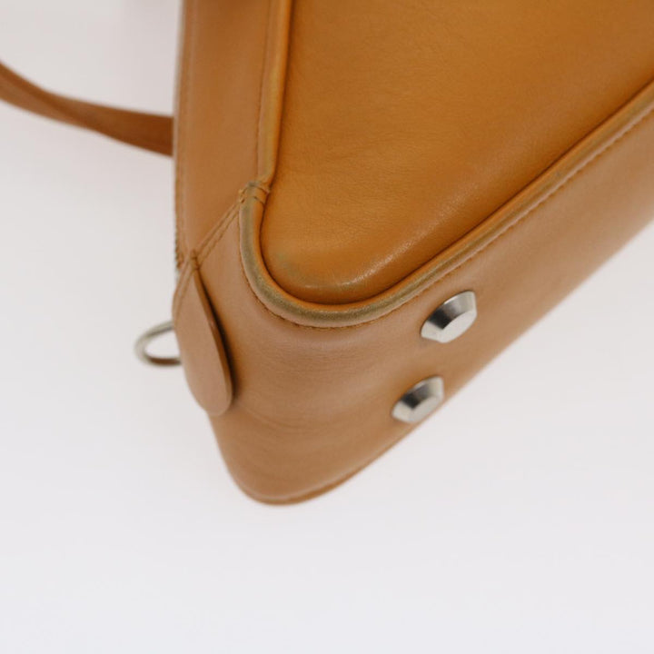 Top Quality Balenciaga 2Way Shoulder Bag Hand Bag Leather Brown Auth am2534gA