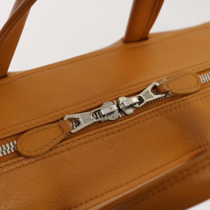 Top Quality Balenciaga 2Way Shoulder Bag Hand Bag Leather Brown Auth am2534gA