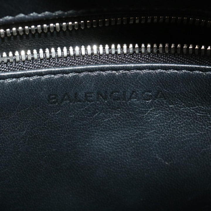 Top Quality Balenciaga 2Way Shoulder Bag Hand Bag Leather Brown Auth am2534gA