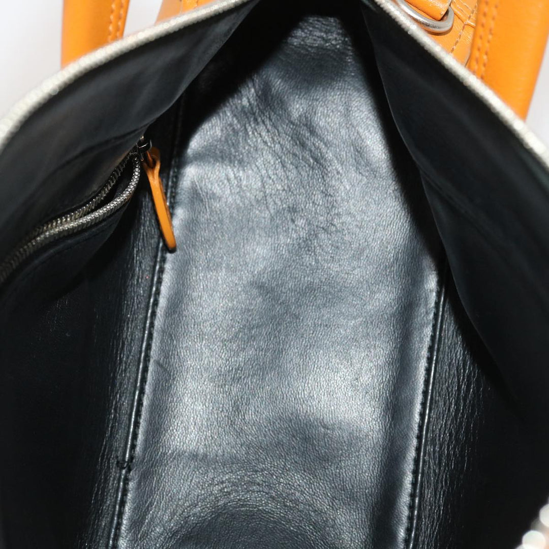Top Quality Balenciaga 2Way Shoulder Bag Hand Bag Leather Brown Auth am2534gA