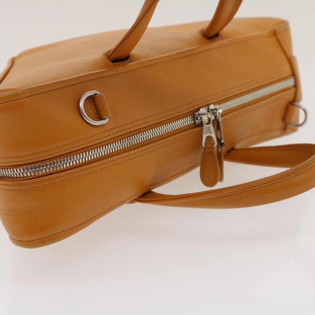 Top Quality Balenciaga 2Way Shoulder Bag Hand Bag Leather Brown Auth am2534gA