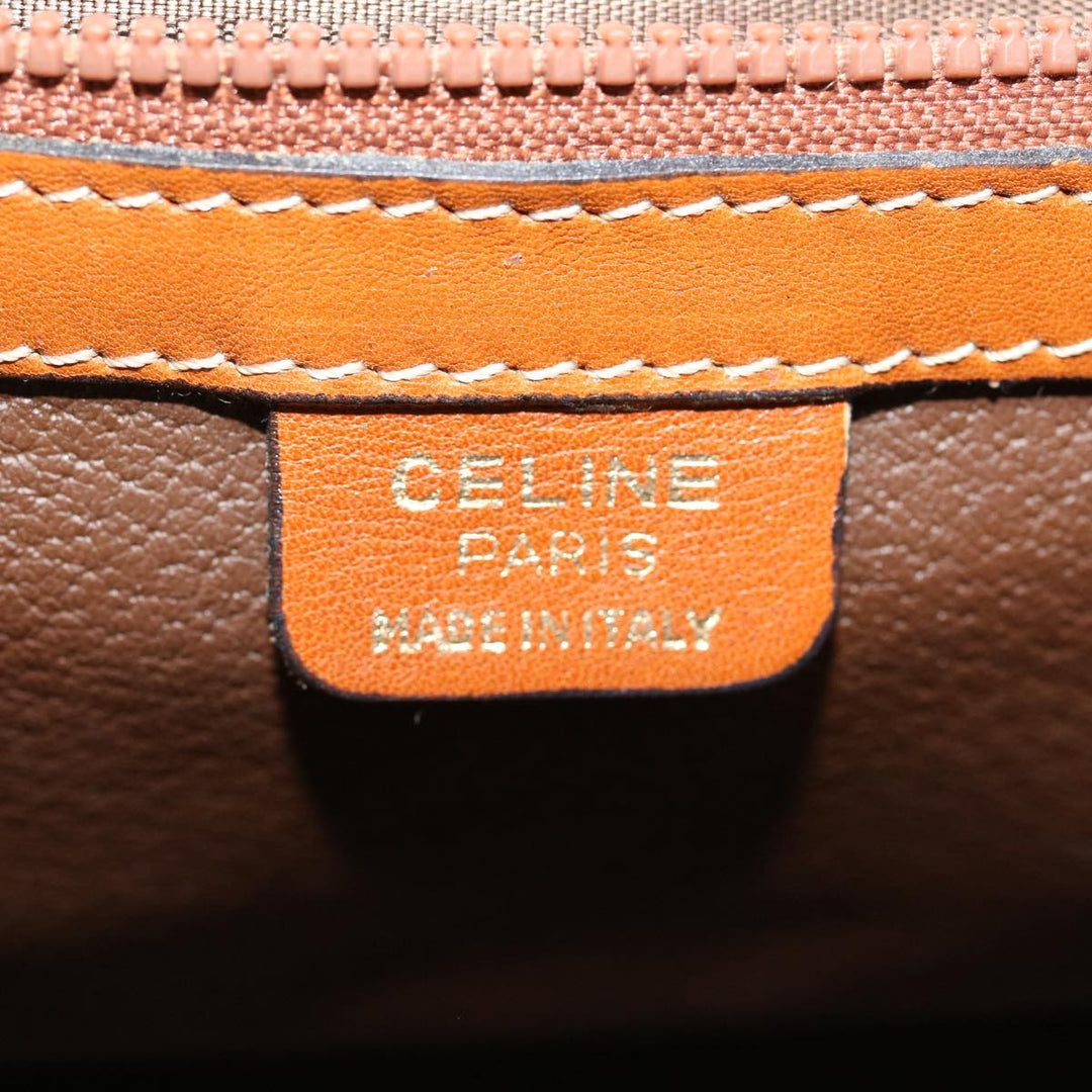 Celine Hand Bag Leather 2way Brown  am2746g