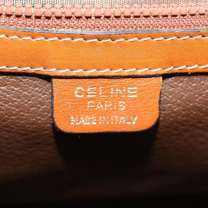 Celine Hand Bag Leather 2way Brown  am2746g