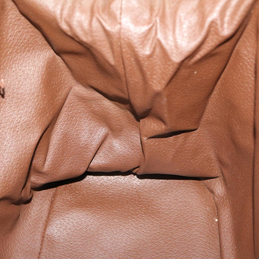 Celine Hand Bag Leather 2way Brown  am2746g