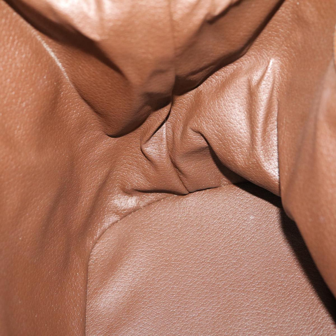 Celine Hand Bag Leather 2way Brown  am2746g
