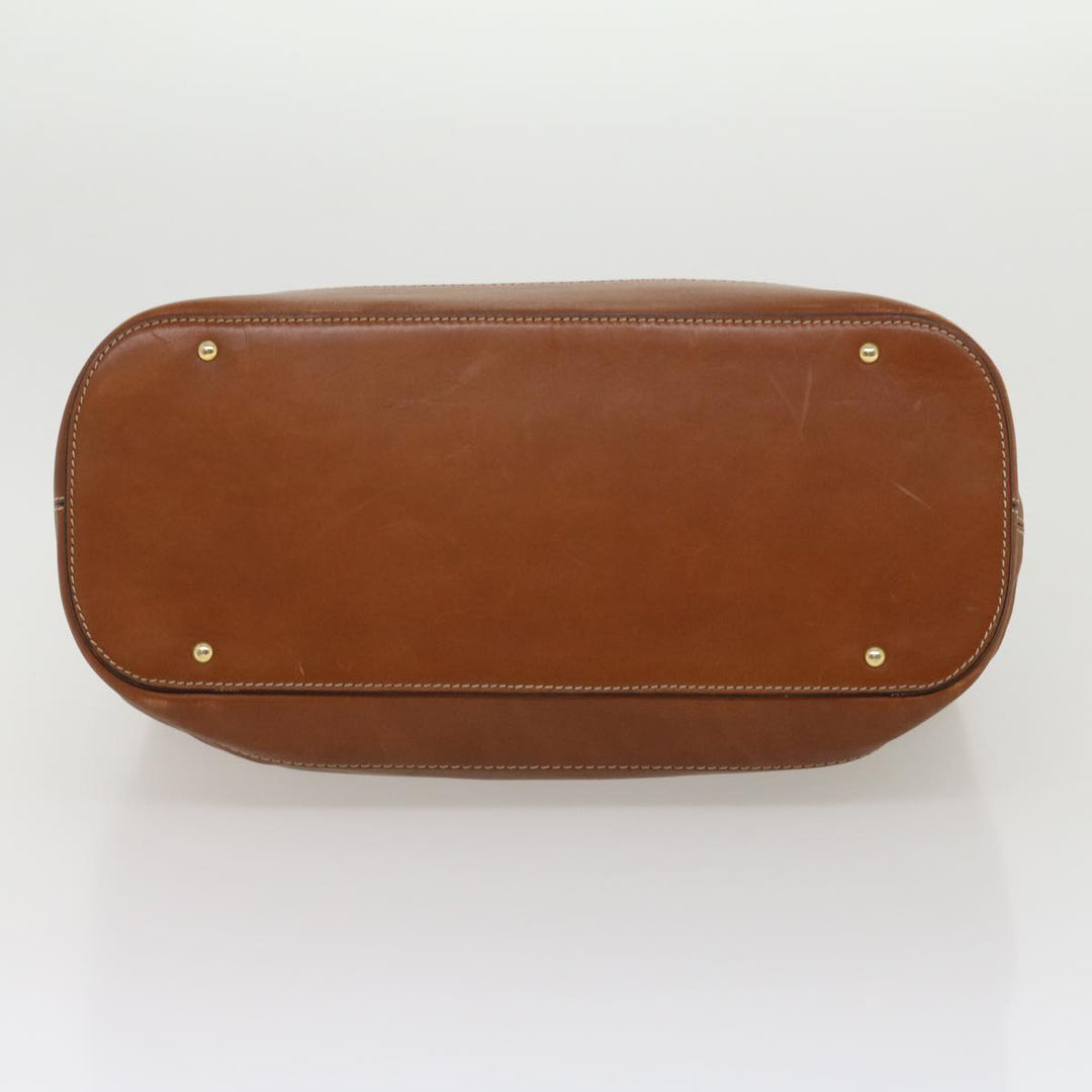 Celine Hand Bag Leather 2way Brown  am2746g