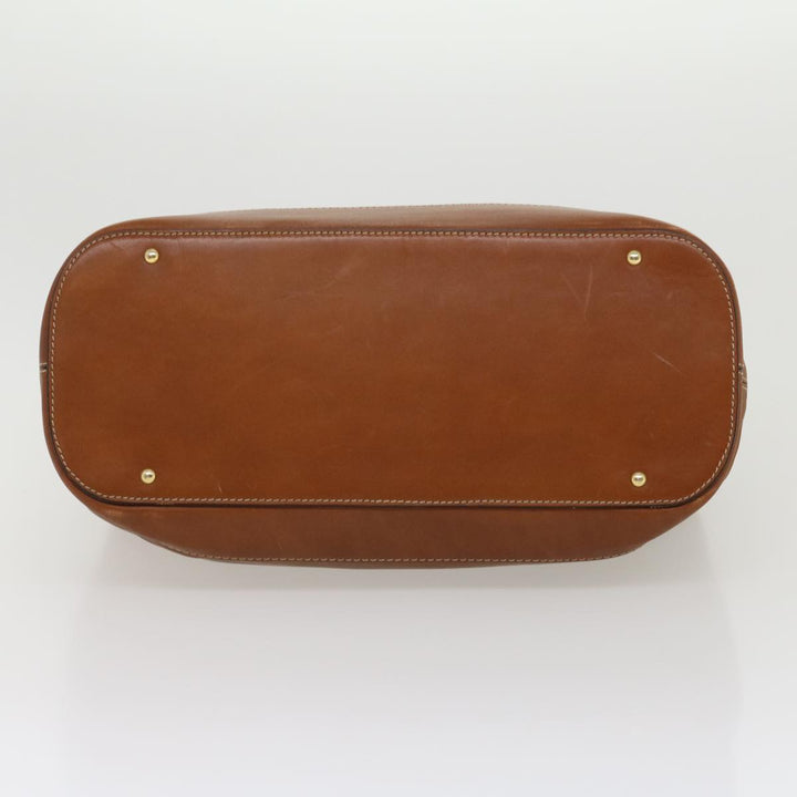 Celine Hand Bag Leather 2way Brown  am2746g