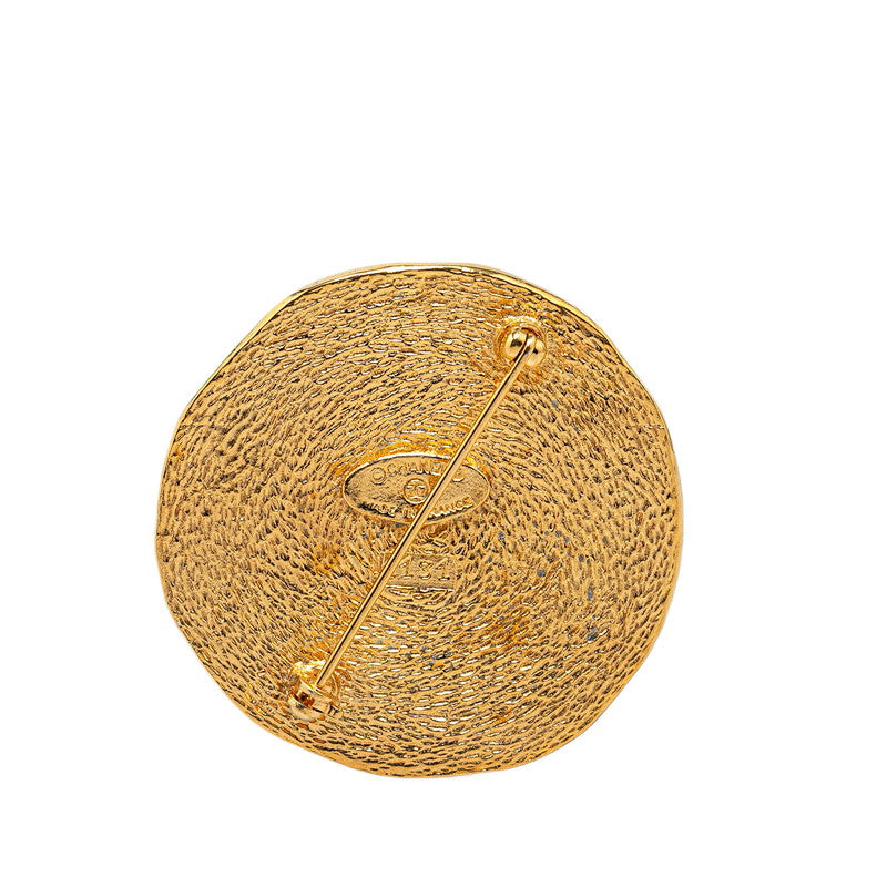 Top Quality Chanel Cambon Gold Plated Brooch