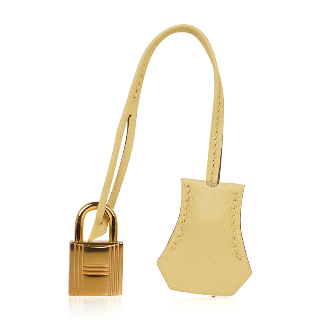 Top quality Hermes Birkin 25 Bag Jaune Poussin Gold Hardware Swift Leather