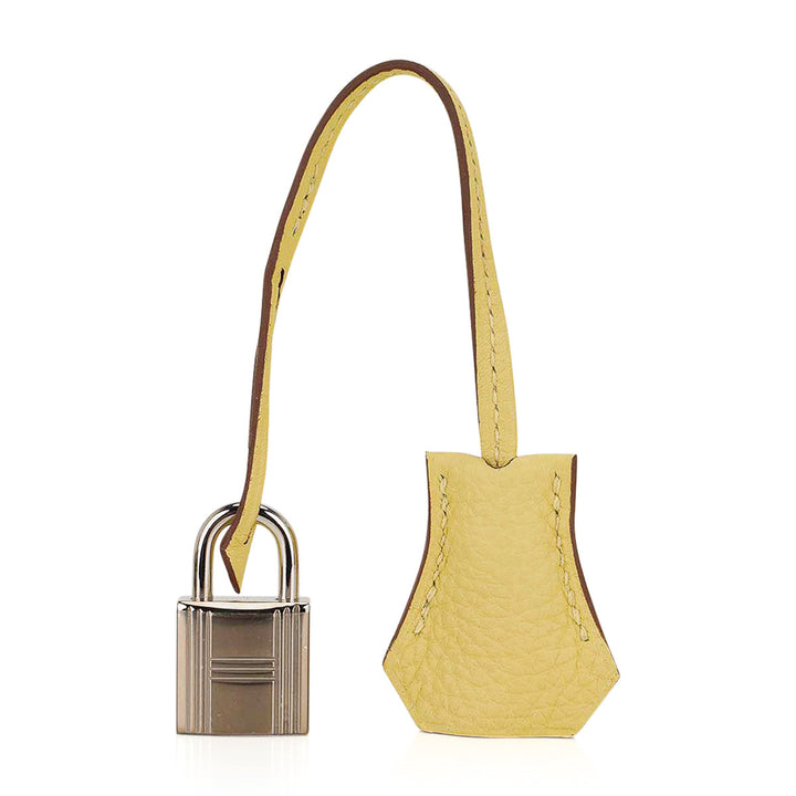 Top quality Hermes Birkin 25 Bag Jaune Poussin Togo Leather with Palladium Hardware