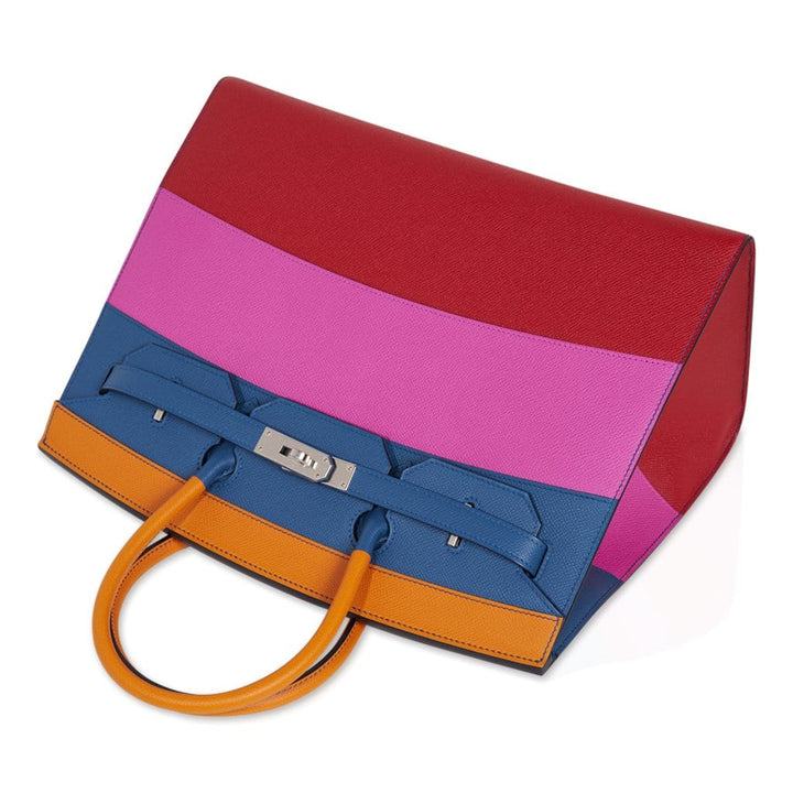 Top quality Hermes Sunset Rainbow Sellier Birkin 35 Limited Edition Bag