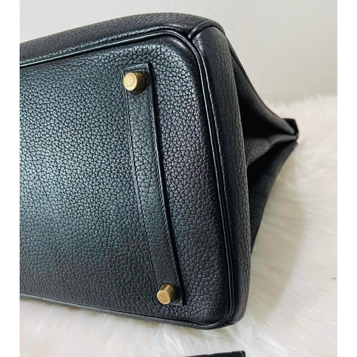 Hermes Birkin 35 Black Hand Bag