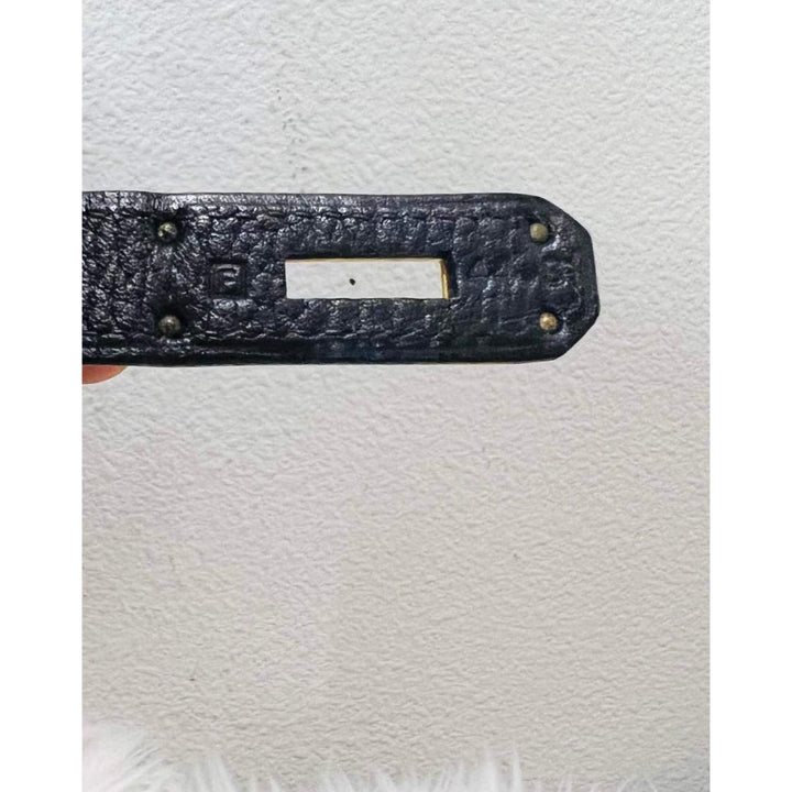 Hermes Birkin 35 Black Hand Bag