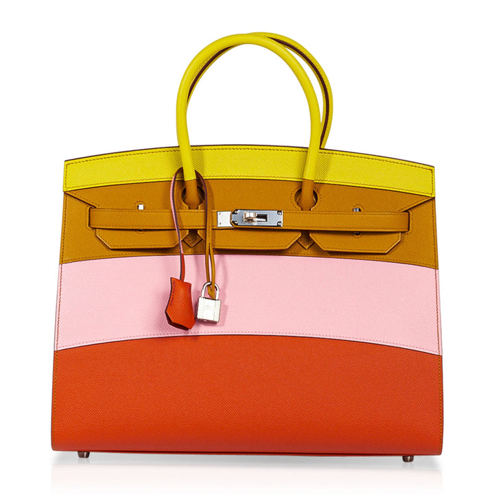 Top quality Hermes Sunrise Rainbow Sellier Birkin 35 Limited Edition Bag