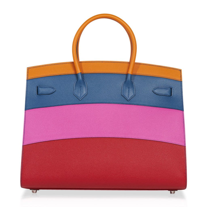 Top quality Hermes Sunset Rainbow Sellier Birkin 35 Limited Edition Bag