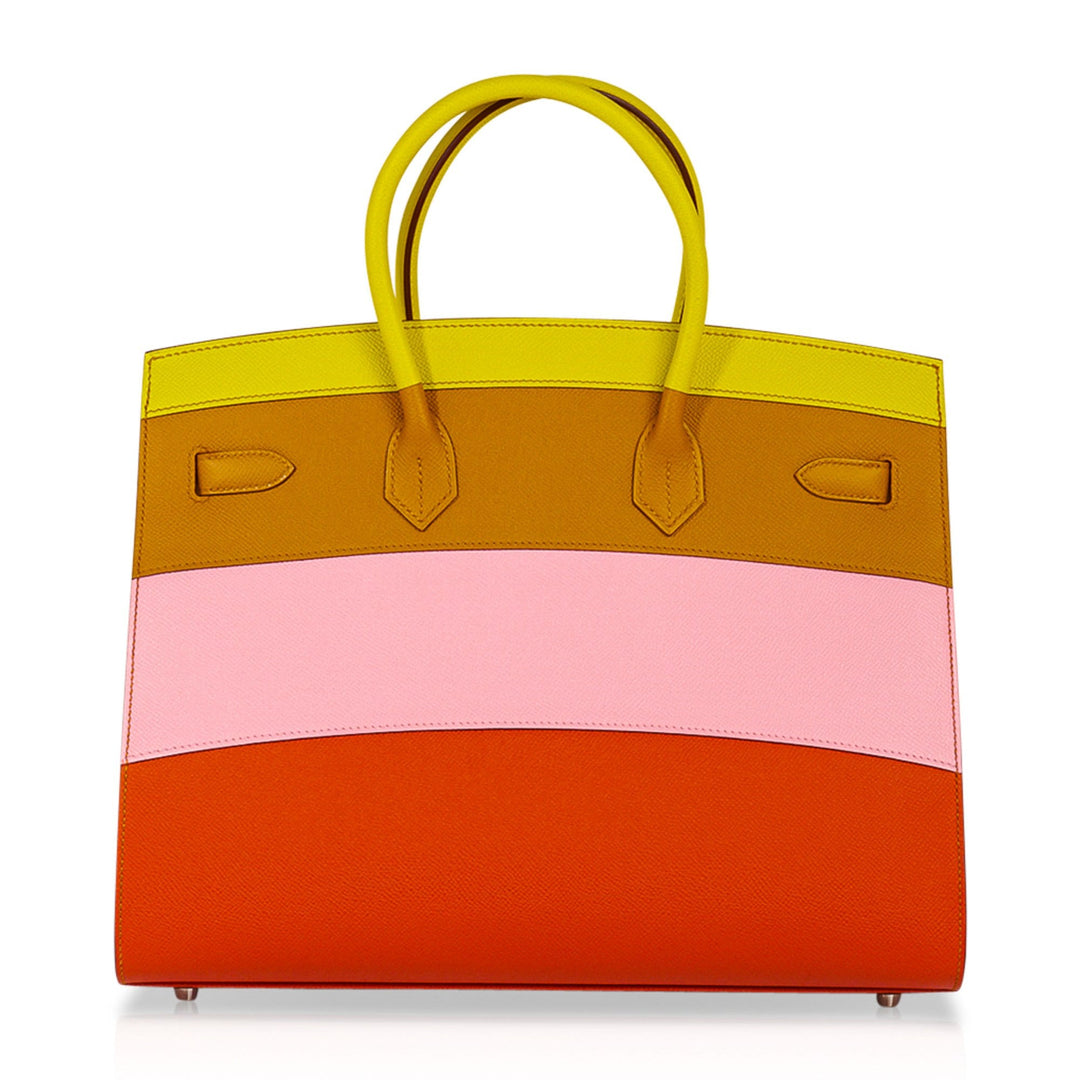 Top quality Hermes Sunrise Rainbow Sellier Birkin 35 Limited Edition Bag
