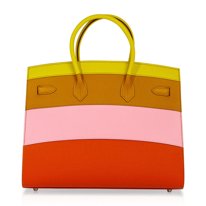 Top quality Hermes Sunrise Rainbow Sellier Birkin 35 Limited Edition Bag